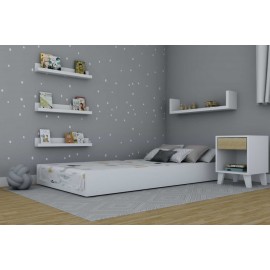 Cama de piso Individual