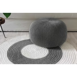 Puff tejido