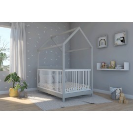 Cama Cuna Casita Montessori 100x150cm