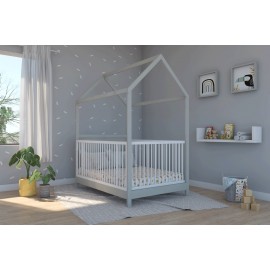 Cama Cuna Casita Montessori 100x150cm