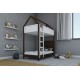 Cama Litera Casita Jr 80x150cm
