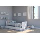 Cama Individual Modelo Nube