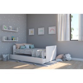 Cama Individual Modelo Nube
